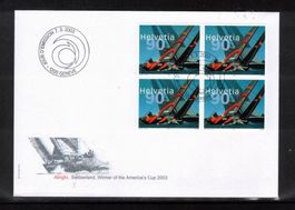 2003  FDC 4er Alinghi  aus ABO