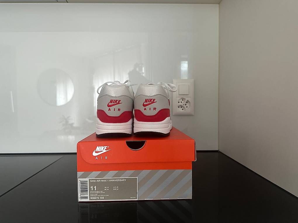 Nike Herrenschuhe: Nike Air Max 1 Anniversary Red ? Deadstock – Neu und originalverpackt aus Luzern von NunoFernandes 2