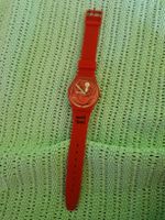 Swatch Uhr - Rote Rose "Only You!" - Top Zustand!