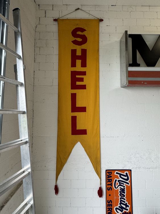 Werbefahne Shell 70er Jahre USA (Gebraucht) in Rüti ZH für CHF 370 ...