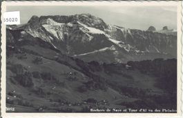 Rochers de Naye et Tour d'Ai vu des Pleiades
