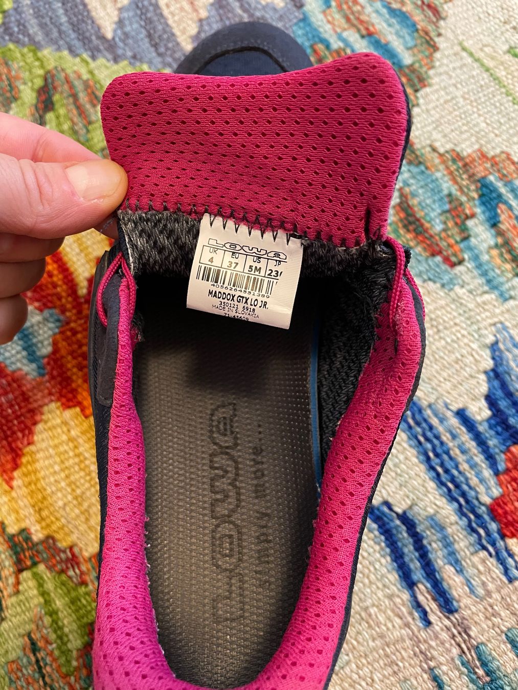 Lowa Scarpe per ragazzi: Trekkingschuhe Lowa Maddox GTX – Usato da Winterthur venduto da Lulalu12 6