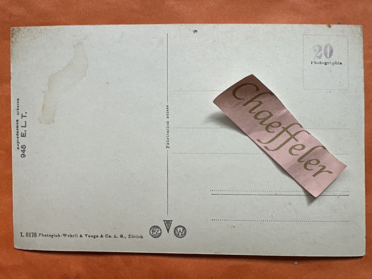 Cartes postales:  Wettingen Seminar.  – Défectueux à Zürich par Chaeffeler 1