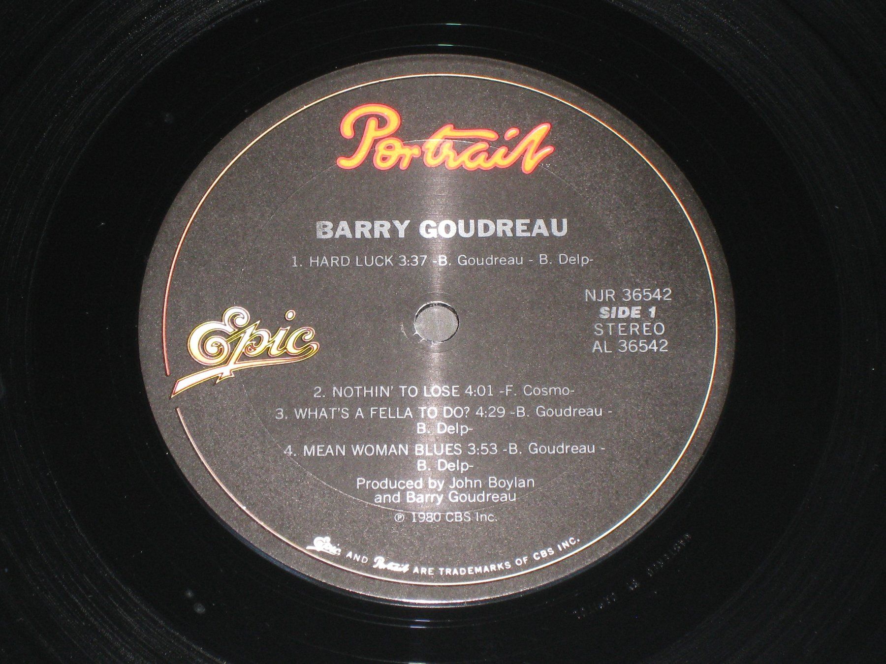 Vinyles: LP - BARRY GOUDREAU – D'occasion à Steckborn par Quo7 1