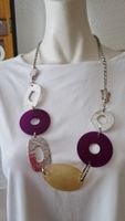 Schöne Kette, diverse Teile, Länge 40cm,