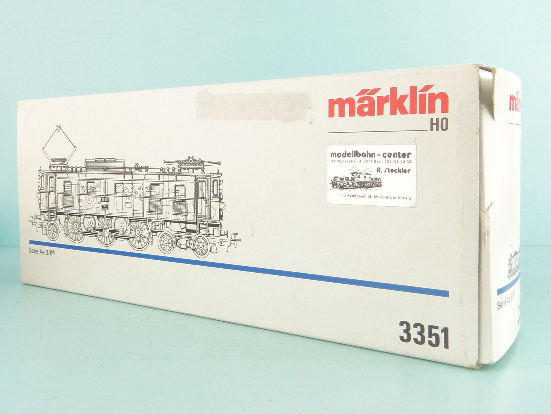 Märklin Modellini di ferrovie: Märklin 3351 Ae 3/6 – Usato da Bülach venduto da cann11 7