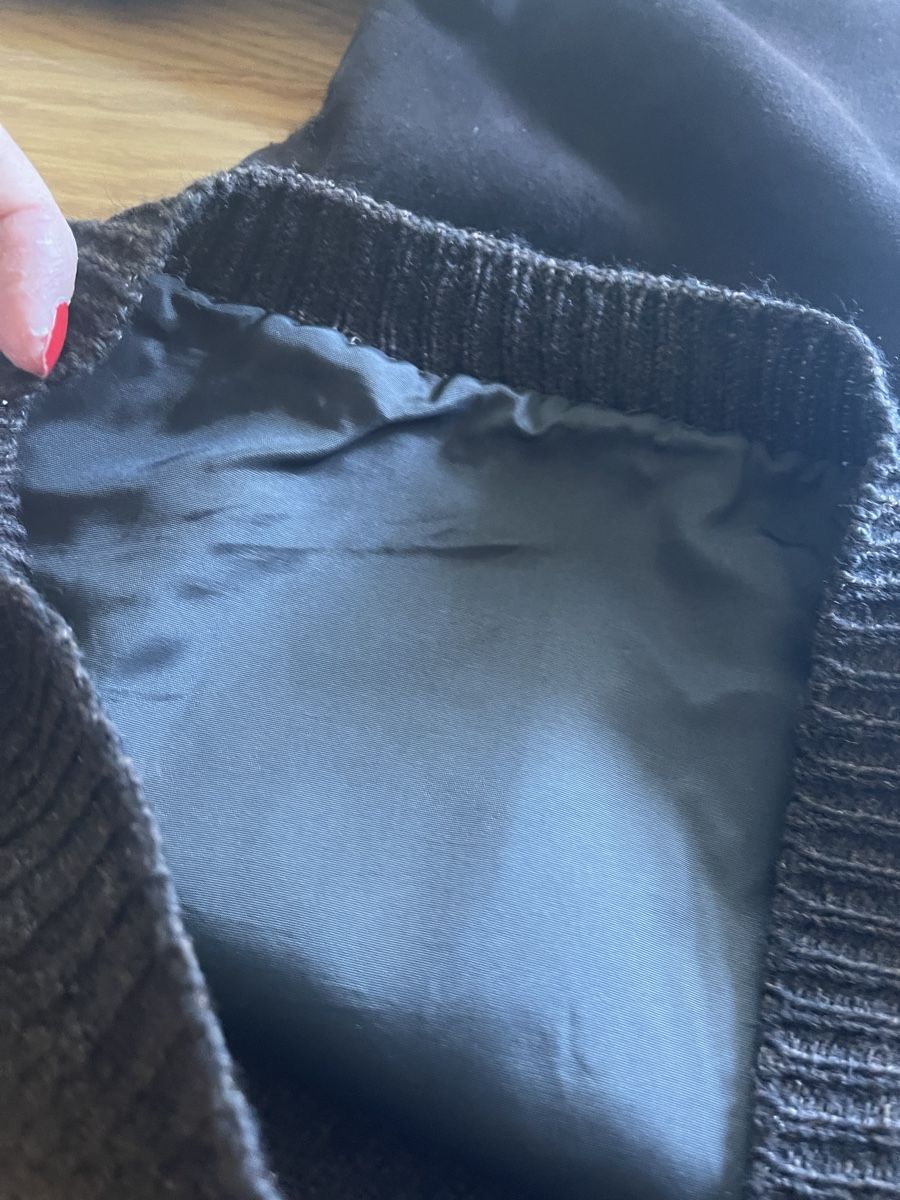 Maglioni & Felpe: Lederpullover /echte Wildleder mit Wolle Ärmeln / S-M – Nuovo (secondo la descrizione) da Rüschlikon venduto da Lajniii 4