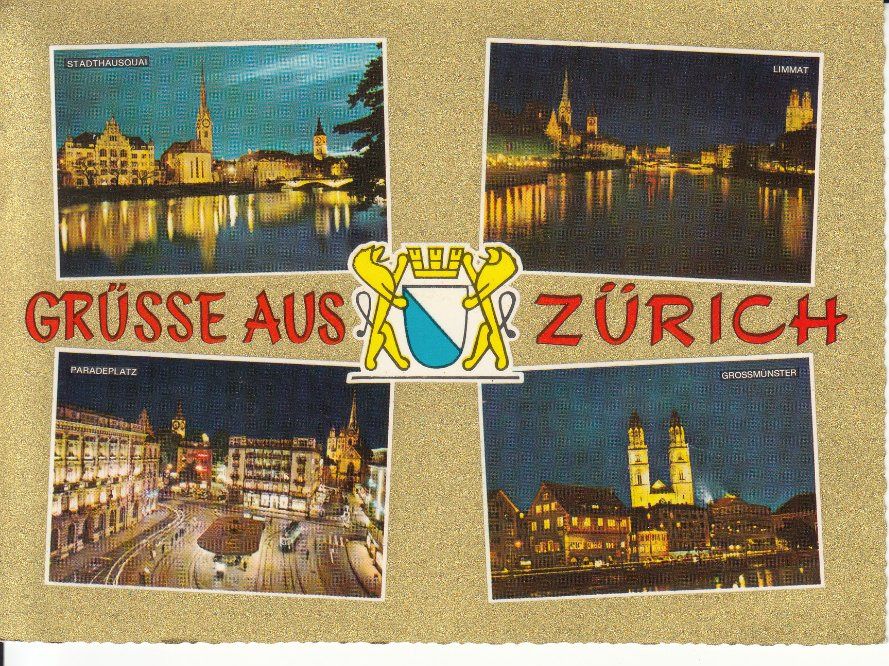 Cartoline postali: Zürich 1971 – Usato da Bürglen TG venduto da StampGraf