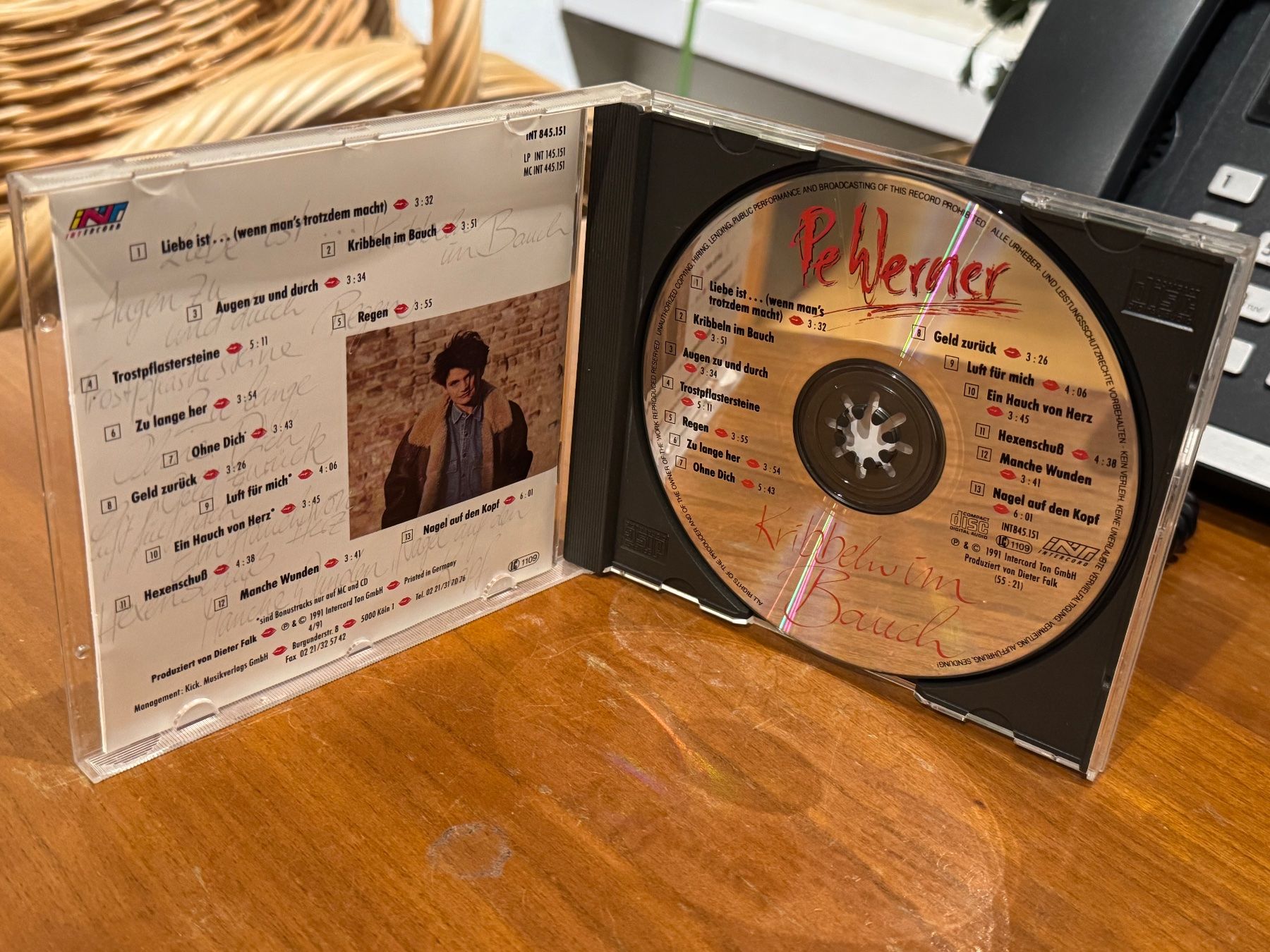 CD: Pe Werner - Kribbeln Im Bauch - HG42B – Usato da Küsnacht ZH venduto da swisssales.net 2