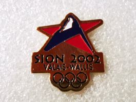 Ansteckpin 156: Sion 2002 Olympia