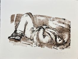 IRMA HEDIGER LITHOGRAPHIE SIGNIERT NUMMERIERT