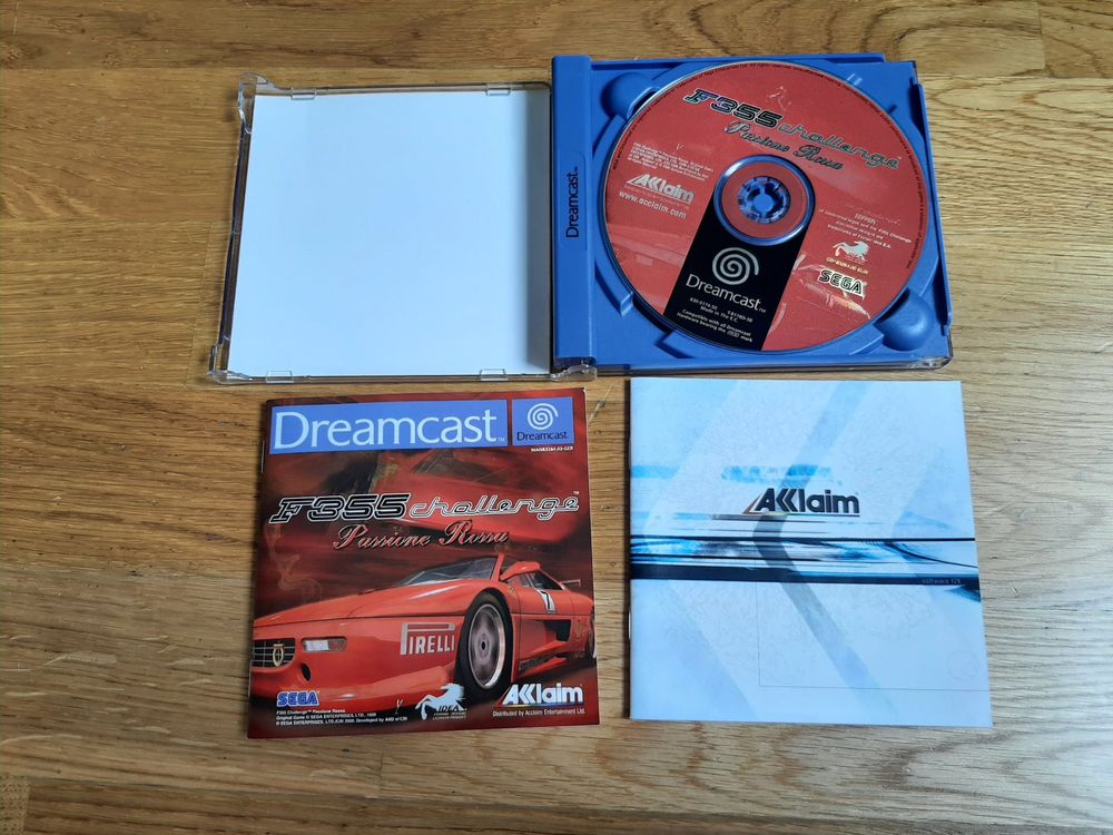 F355 Challenge Dreamcast Eur Cd Uniquement - FR