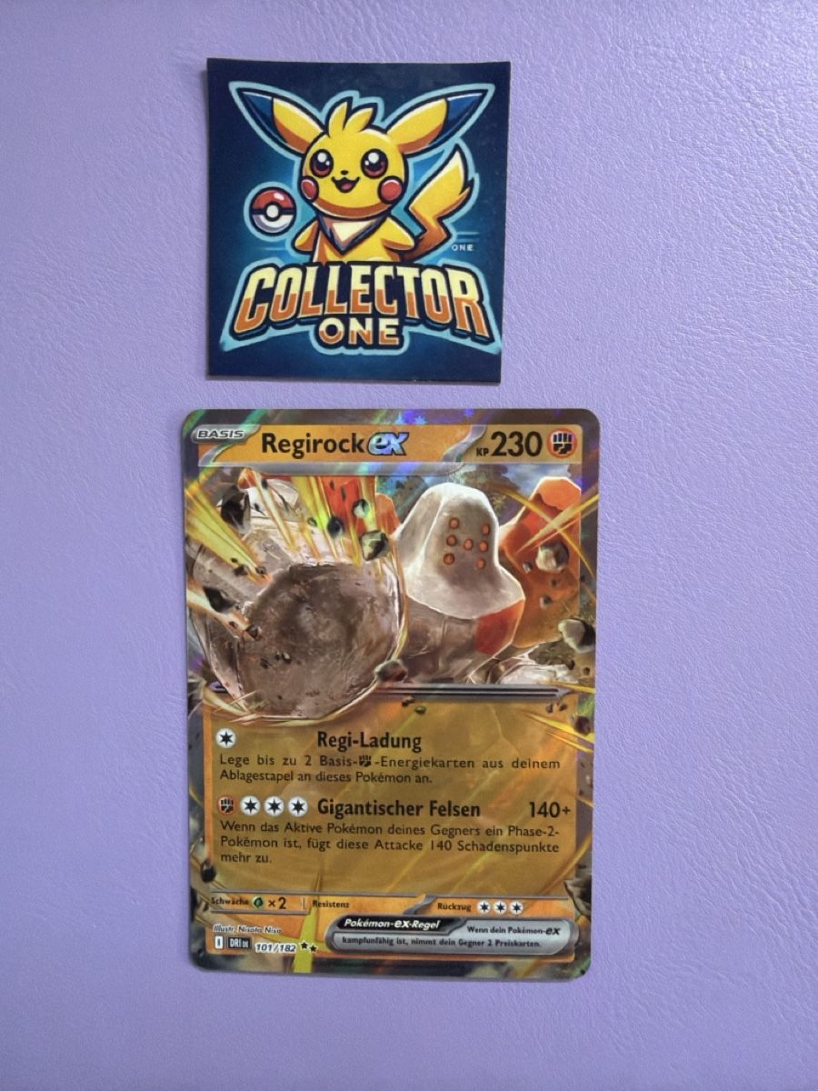 Pokémon Sammelbilder & Trading cards: Pokemon Regirock EX Fullart Rare – Neu (gemäss Beschreibung) aus Lommiswil von CollectorOne