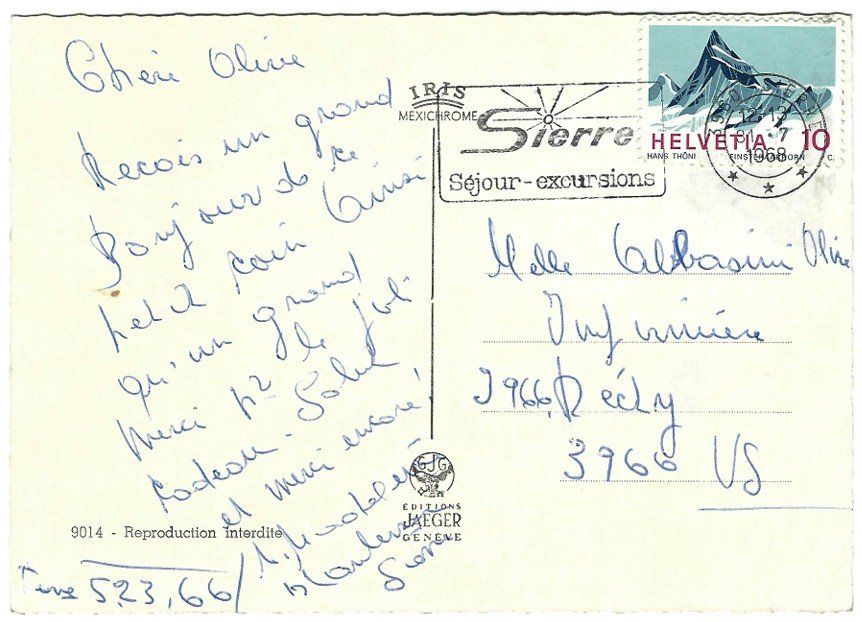 Cartoline postali: AK Grimentz VS, Wallis, Schweiz, Top! – Usato da Rheinfelden venduto da wil_m7gh 1