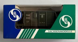Sachsenmodelle H0 16158 Gedeckter Güterwagen USAX/USTC