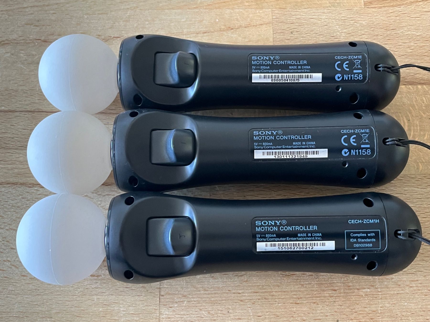 Controller: 3 originale Sony PS3 PlayStation Move Controller – Gebraucht aus Thalwil von ranx 3