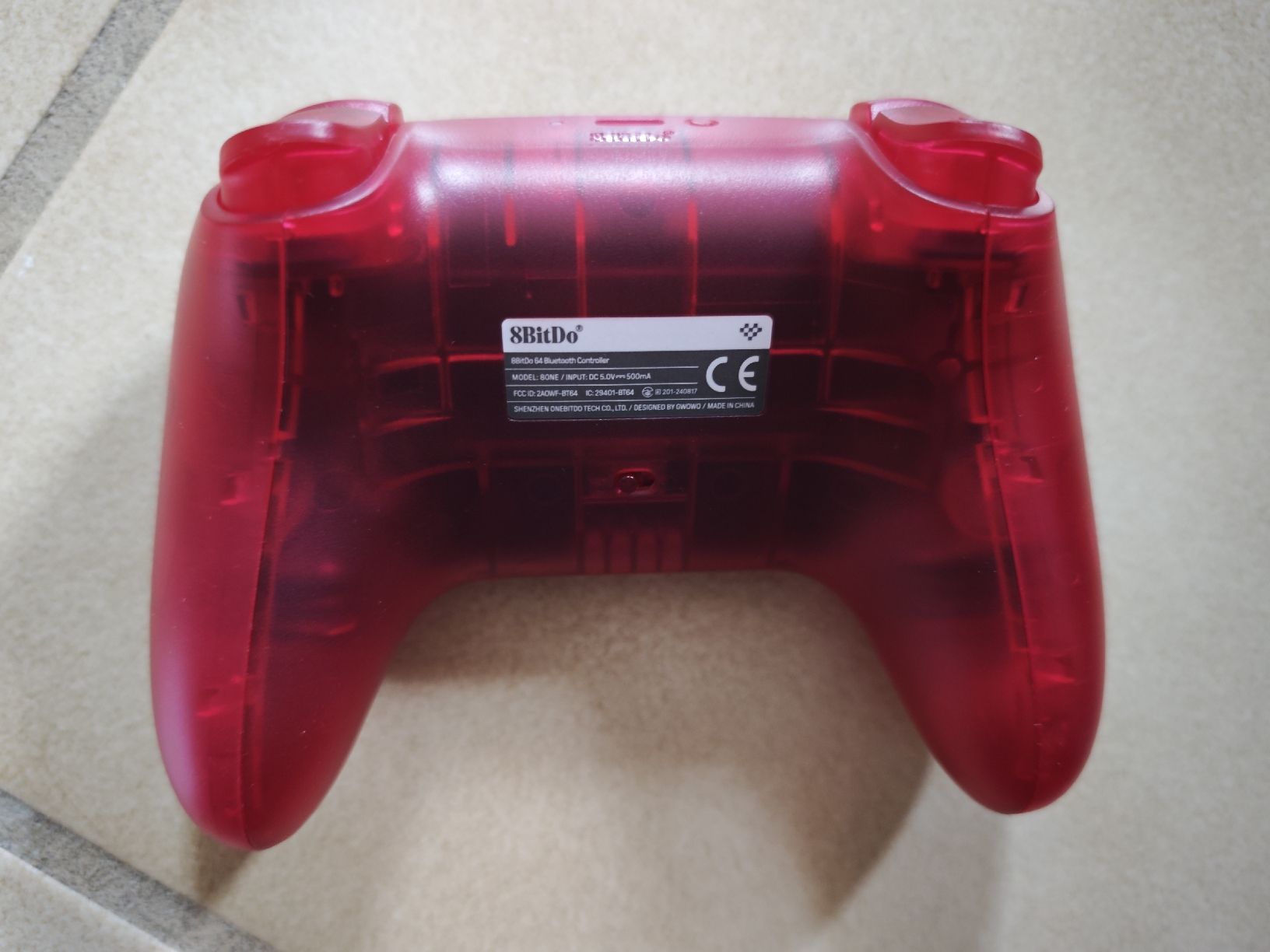 8BitDO Controller: 8BitDo 64 Bluetooth Controller rot transparent neu – Neu und originalverpackt aus Leibstadt von Rova 2