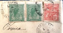 1921 Brasilien Interessanter Brief - Realengo via Rio Inhalt
