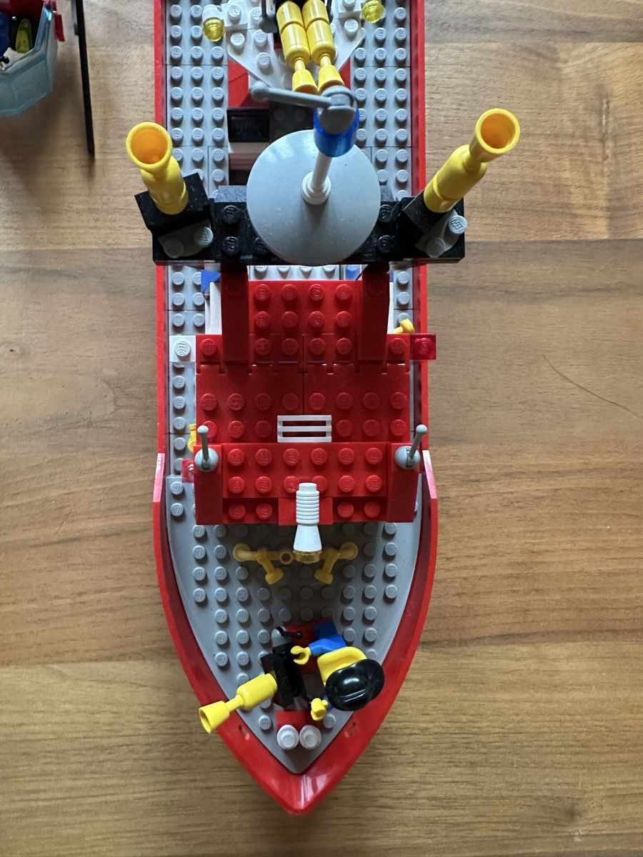 Lego Baukästen: Lego Feuerwehrboot 4031 Feuerwehr Boot Schiff – Gebraucht aus Haegendorf von Chruege 5