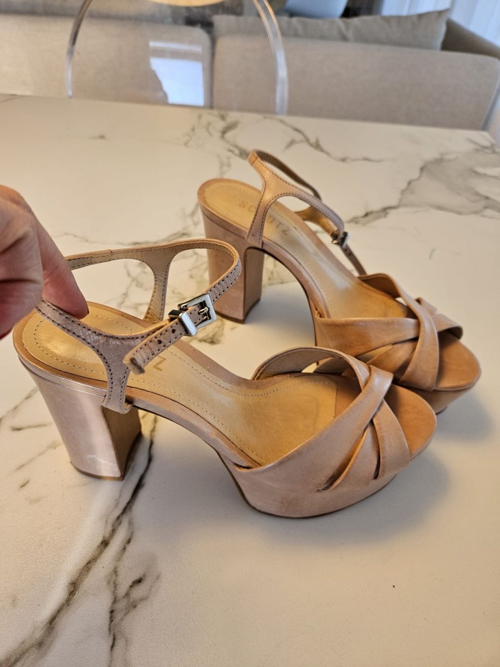 Scarpe da donna: Sandalette Absatz Marke Schutz – Usato da Lenzburg venduto da BMK. 3