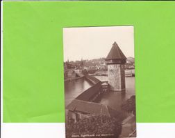 Luzern-Kapellbrücke-Wasserturm