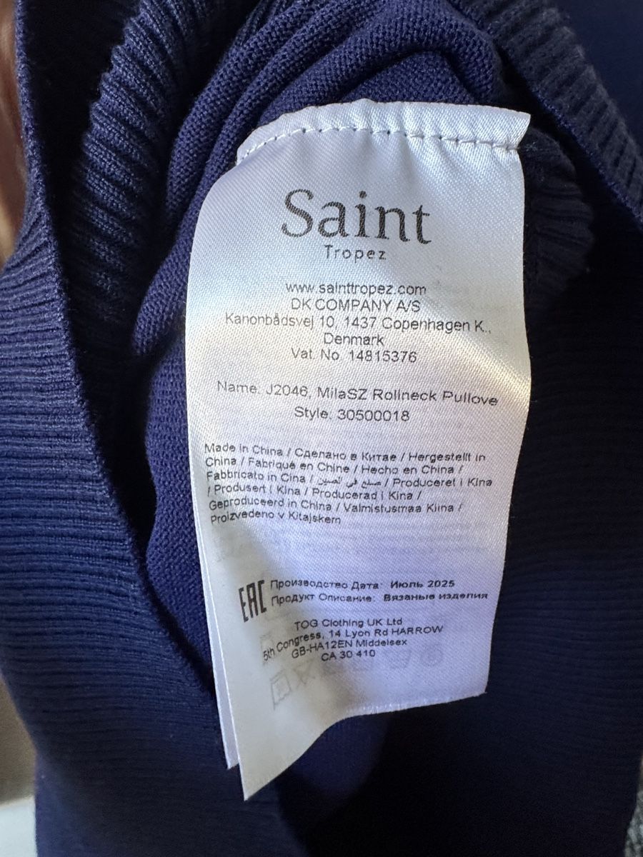 Maglioni & Felpe: Saint Tropez Rollkragenpullover Blau Gr. M – Usato da Baar venduto da AlicjasWunderland 3