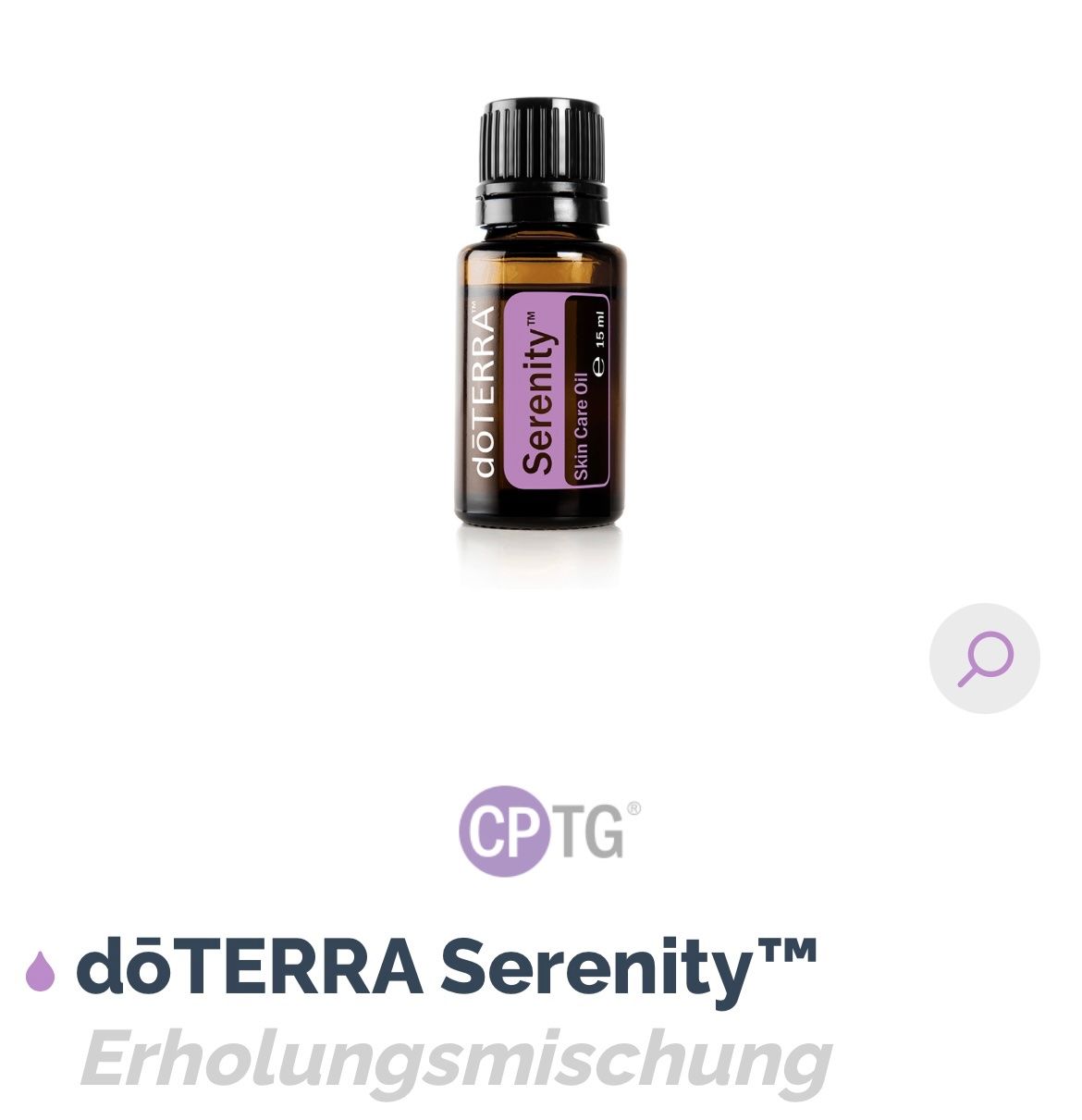 Doterra Oli essenziali: Serenity Döterra – Nuovo e nell'imballaggio originale da Visp venduto da Stebar1966