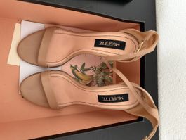 Musette Nude Heels, Size 39- Perfect Summer Event Shoes