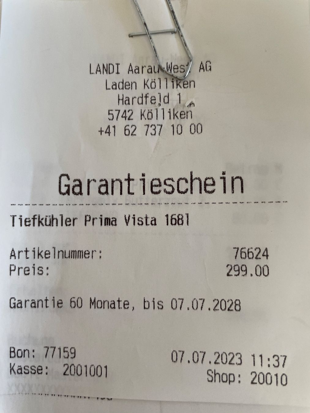 Congelatori: Tiefkühler Prima Vista 1681 – Usato da Untersiggenthal venduto da Hariboooo 3