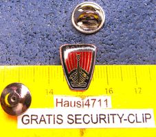 ROVER AUTO LOGO SCHMUCK-PIN GLASIERT KLEIN-FEIN SECURITYCLIP