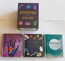 Mystical Box Set 3 Books  Crystals Dreams Palm Yoga Esoteric