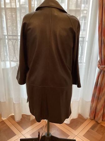 Manteau cuir vintage 