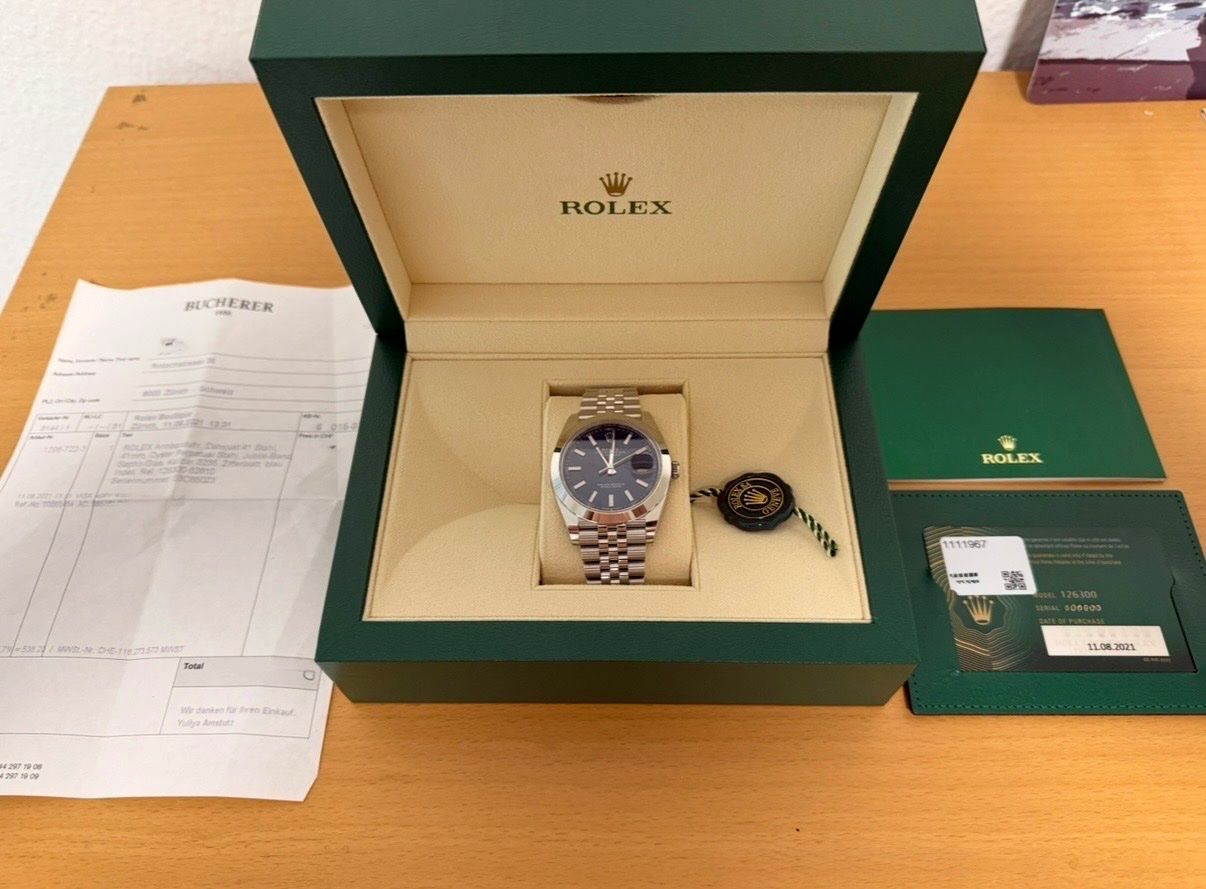 Rolex Orologi: Rolex Datejust 41 – Usato da Richterswil venduto da da_sp05