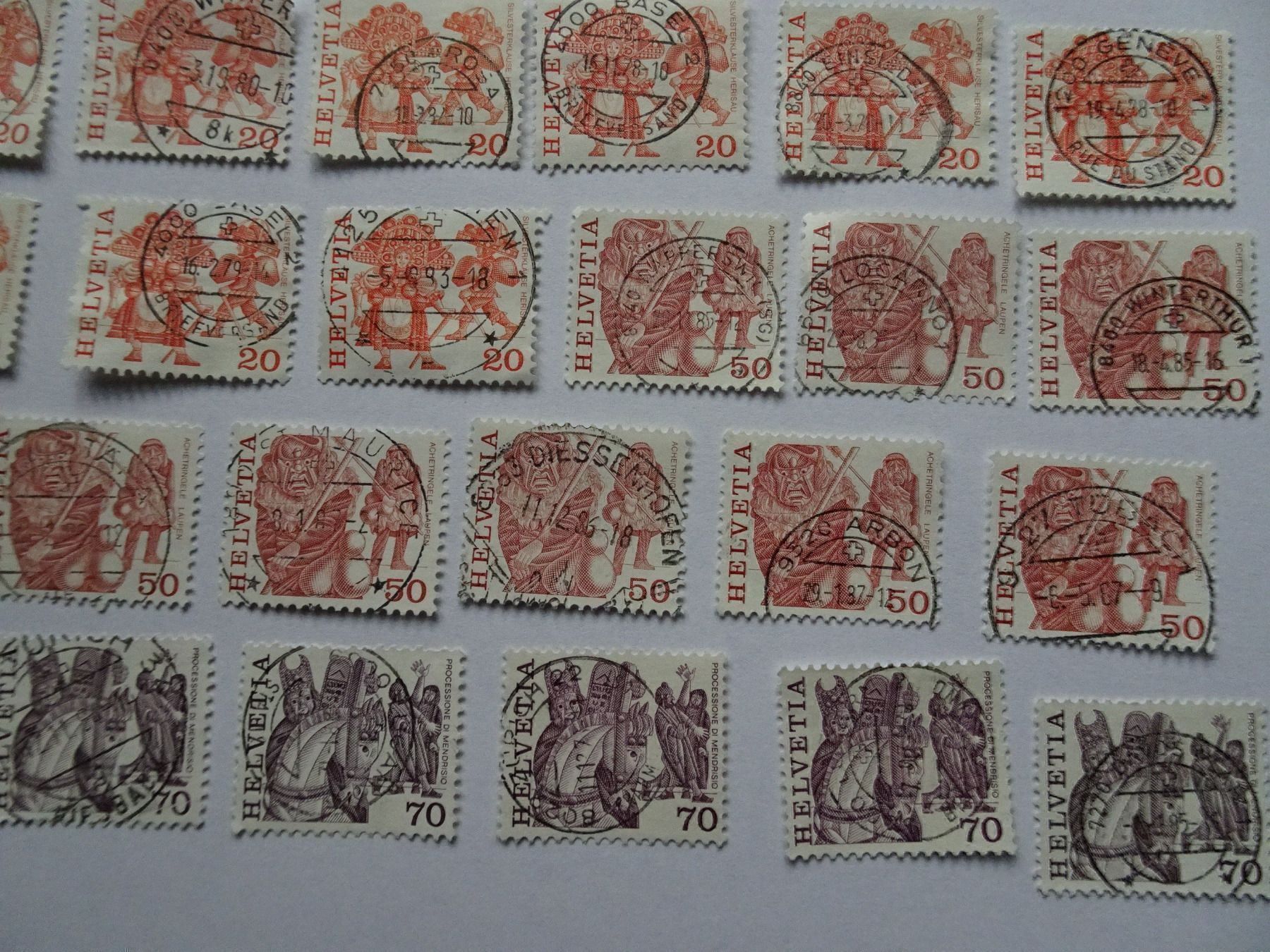 Tutti i francobolli: Vollstempel – Usato da Aadorf venduto da Chnorli-Furz 6