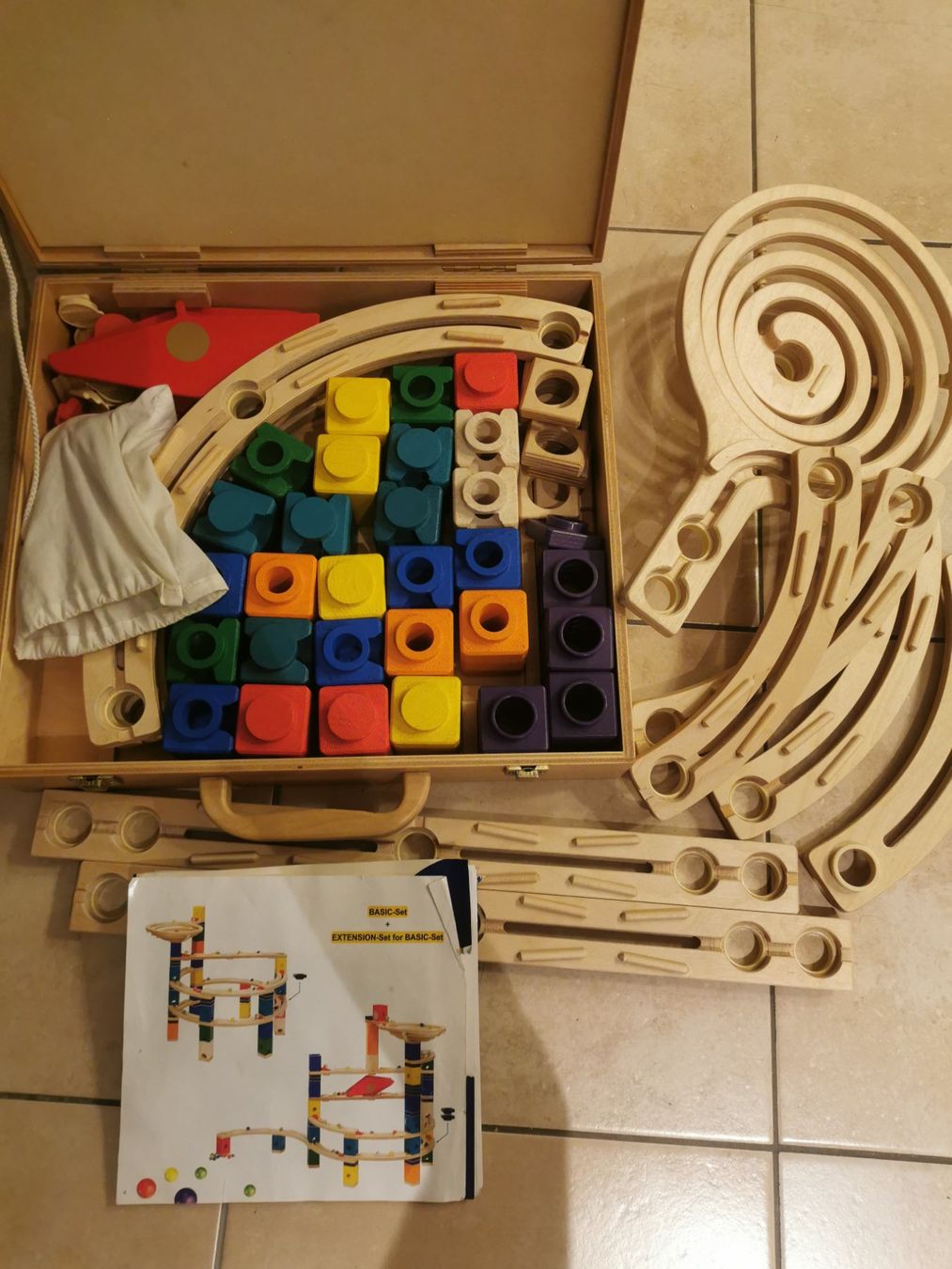 Quadrilla Giocattoli: Quadrilla Holzkugelbahn – Usato da Weite venduto da zerozerox 1