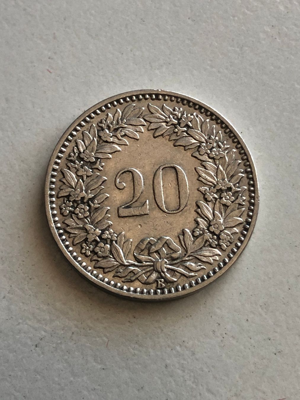 Tutti le monete: 20 Rp. 1927 – Usato da Schötz venduto da Odpa 1