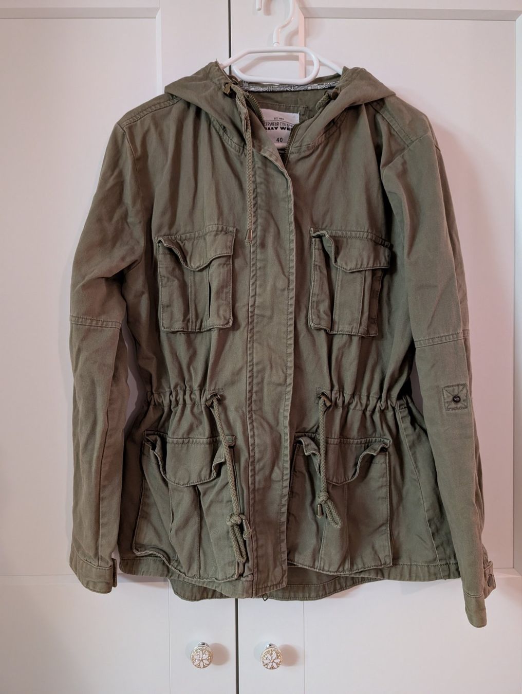 Giacche: Damen Jacke, khaki in Grösse 40 – Usato da Au SG venduto da and_cra