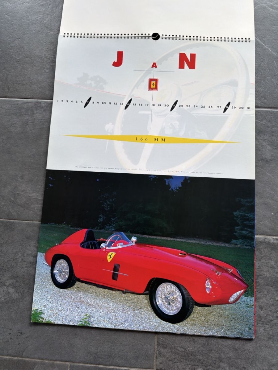 Ferrari Calendari: Original Ferrari Kalender 1996 – Usato da Wolfwil venduto da Rolex1 2