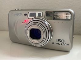 Minolta 150 RIVA zoom analoge Kompaktkamera