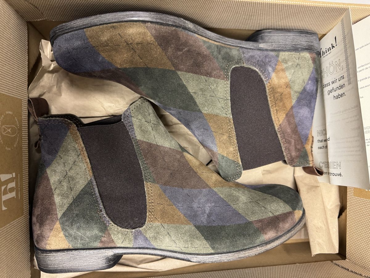 Think Damenschuhe: Think! Bottines multicolore T 38.5 - Chic! – Neu und originalverpackt aus Brügg BE von Goob 7