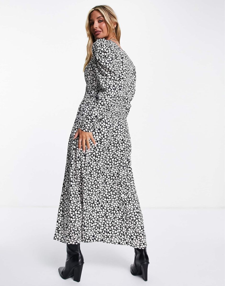 Mango Kleider: Mango langes Kleid schwarz-weiss, Grösse S – Gebraucht aus Zürich von blancali 2