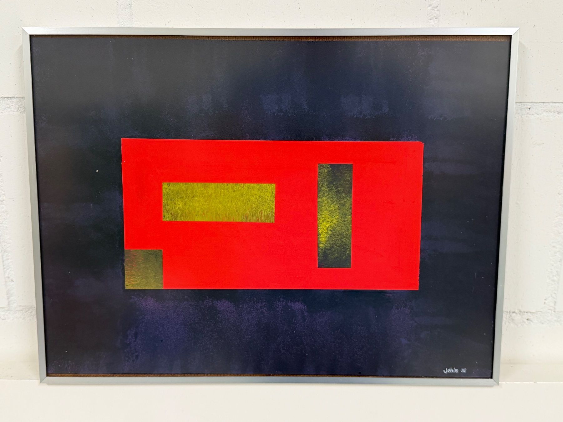 Gemälde: Jehle 05 abstraktes Gemälde – Gebraucht aus Basel von PAUL_ART