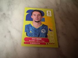 Amar Dedic Panini Sticker WM 2026 BIH 3