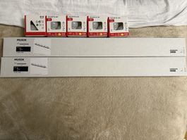 2x MUSIK Wandleuchten inkl. 6x2 LED warmweiss