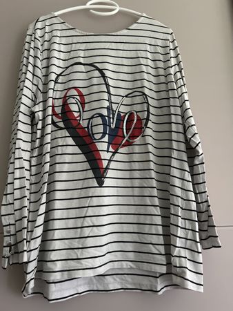3 Shirts langarm, 3/4-arm Gr. XL/XXL