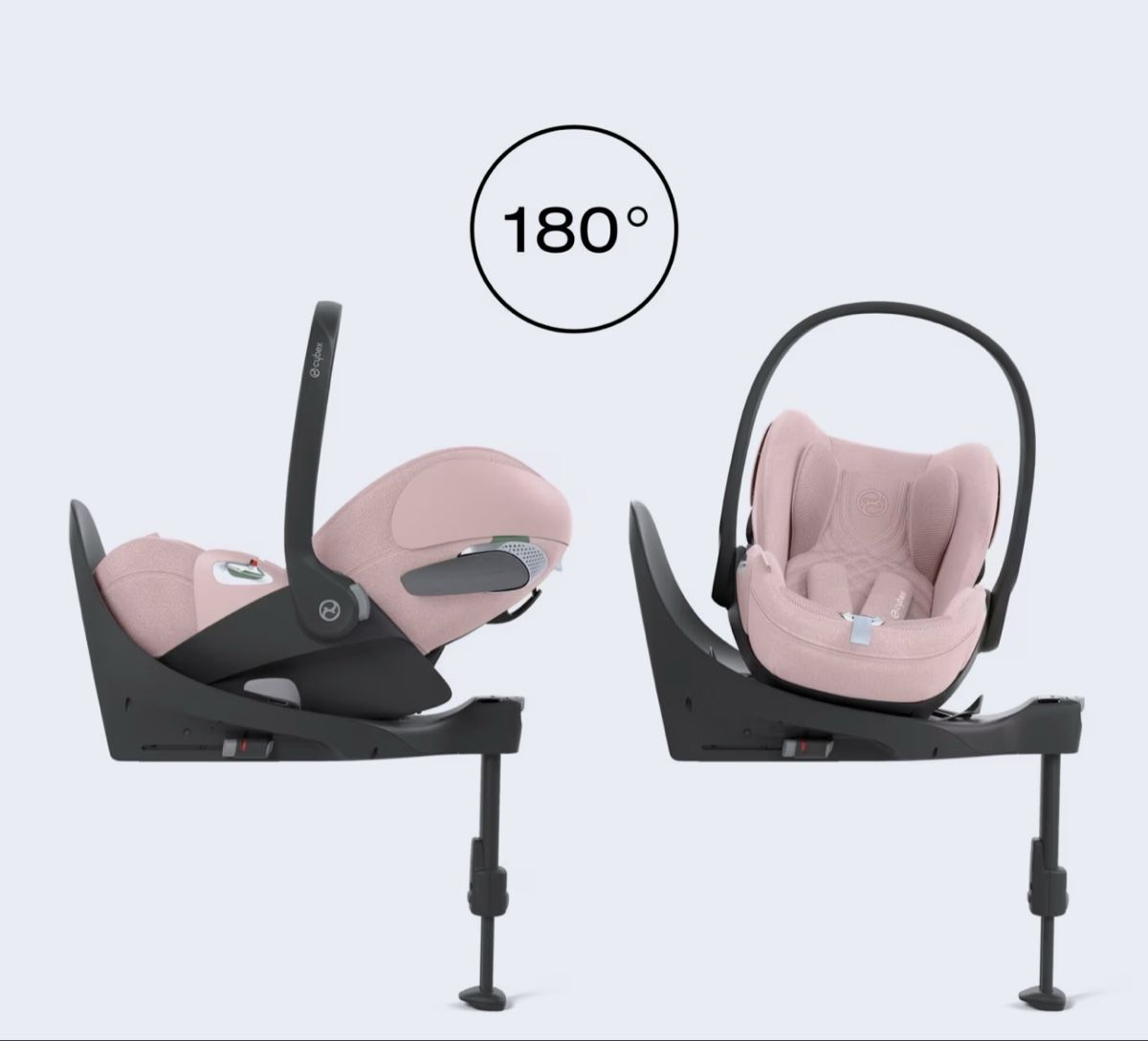 Cybex Seggiolini per auto: CYBEX Cloud T i-size Plus rosa pesca rosa chiaro – Nuovo (secondo la descrizione) da Opfikon venduto da til_t7ww 5