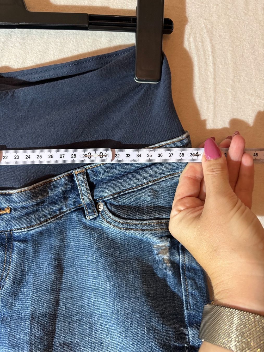 Jeans: Kurze Umstands-Jeans Gr. S – Usato da Grosswangen venduto da SALE_SALE_SALE 7