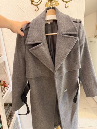 Claudie Pierlot Wollmantel – Grösse 40