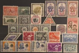 Nicaragua Motivbriefmarken Posten gestempelt & ungebraucht