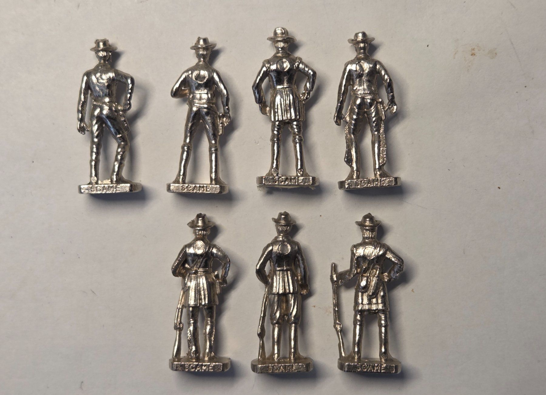 Figuren: Ü-ei Metall Berühmte Westmänner 2 chrom – Gebraucht aus Zürich von Tobi76 2